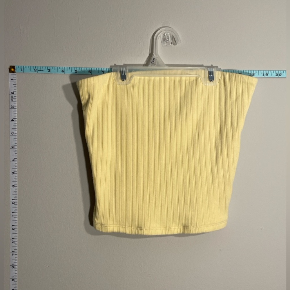 American Eagle Yellow Tube Top